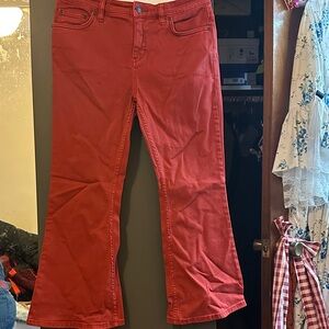 Free People Red Women's Jeans